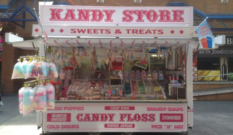 Kandy Store for Hire