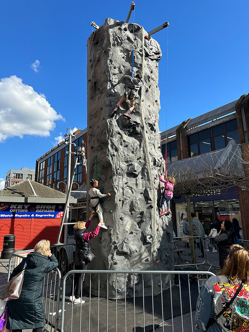 Rock Climbing Wall For Hire